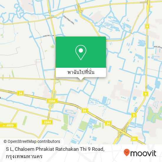 S L, Chaloem Phrakiat Ratchakan Thi 9 Road แผนที่