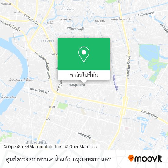 ศูนย์ตรวจสภาพรถเค.น้ำแก้ว แผนที่