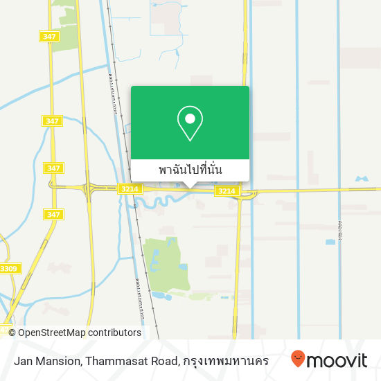 Jan Mansion, Thammasat Road แผนที่