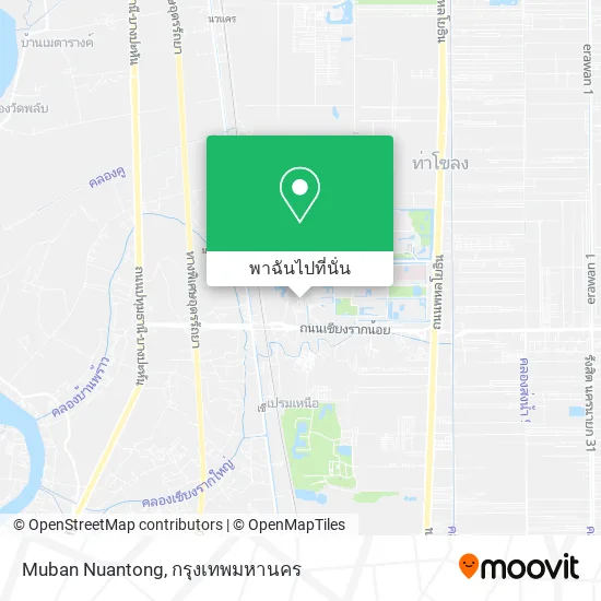 Muban Nuantong แผนที่