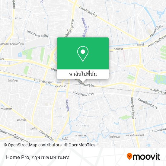Home Pro แผนที่