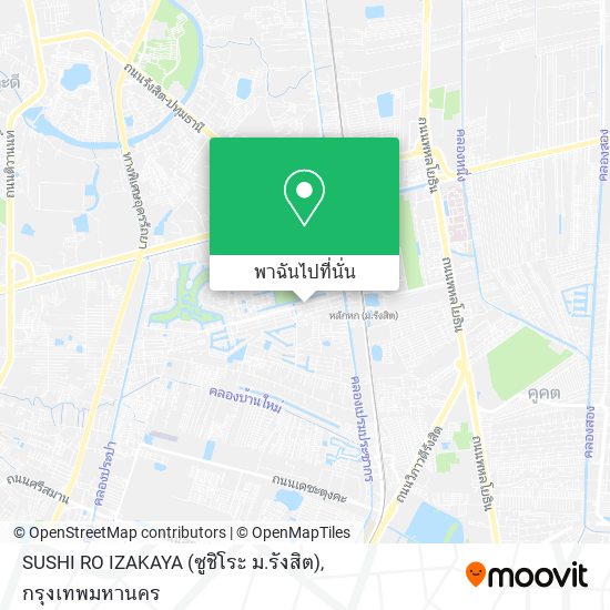 SUSHI RO IZAKAYA (ซูชิโระ ม.รังสิต) แผนที่