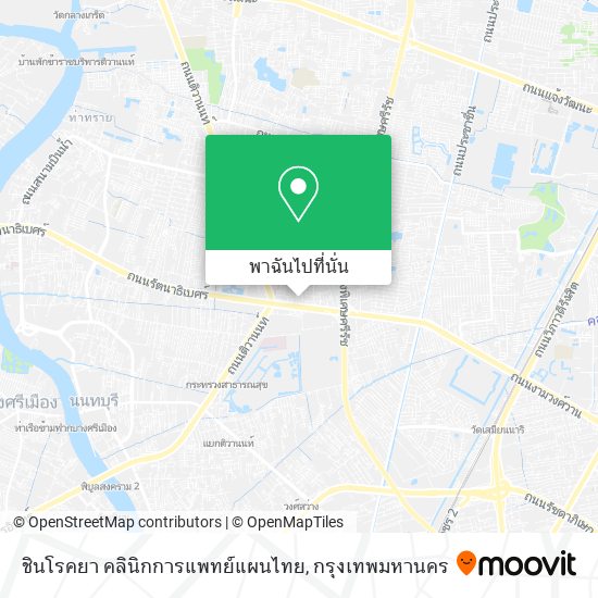 ชินโรคยา คลินิกการแพทย์แผนไทย แผนที่