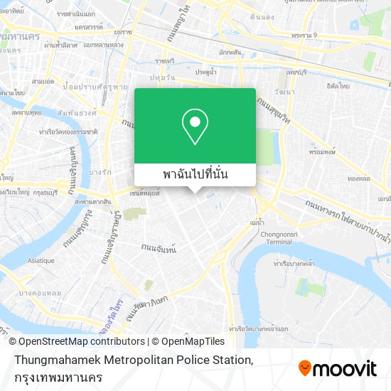 Thungmahamek Metropolitan Police Station แผนที่
