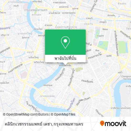 คลินิกเวชกรรมแพทย์ เดชา แผนที่