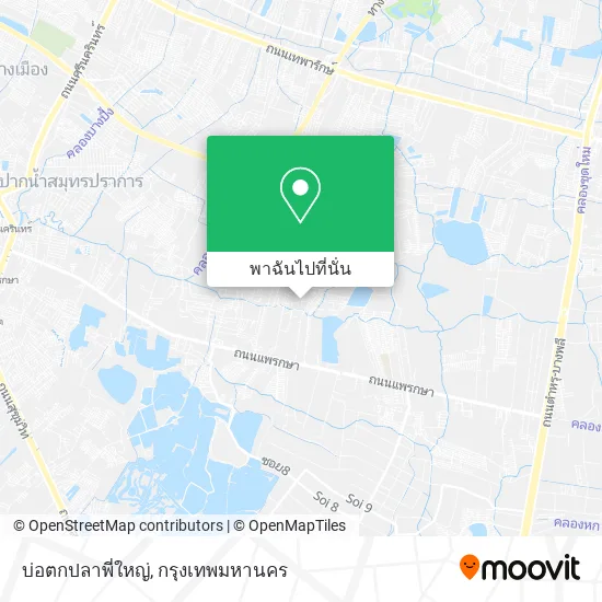 บ่อตกปลาพี่ใหญ่ แผนที่