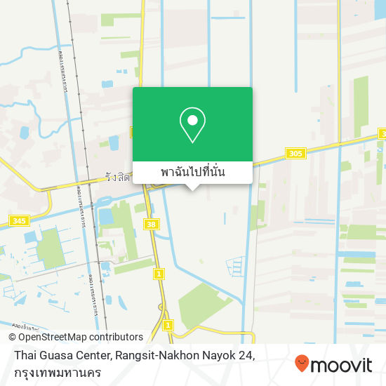 Thai Guasa Center, Rangsit-Nakhon Nayok 24 แผนที่