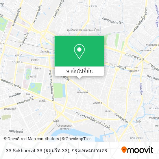 33 Sukhumvit 33 (สุขุมวิท 33) แผนที่