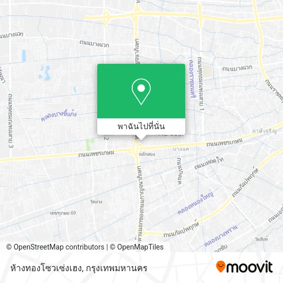 ห้างทองโซวเซ่งเฮง แผนที่