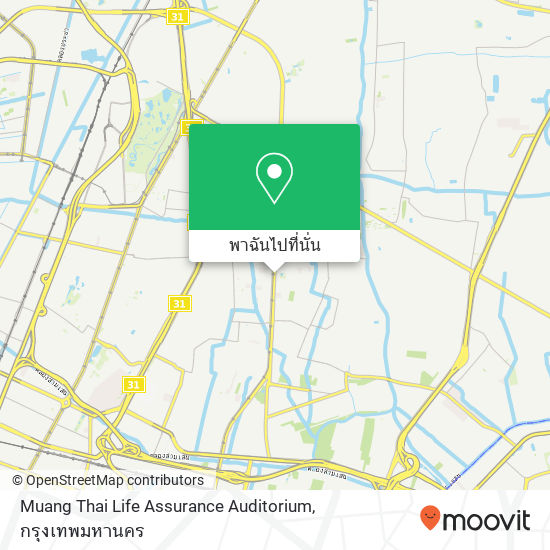 Muang Thai Life Assurance Auditorium แผนที่
