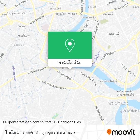 โกดังแสงทองค้าข้าว แผนที่