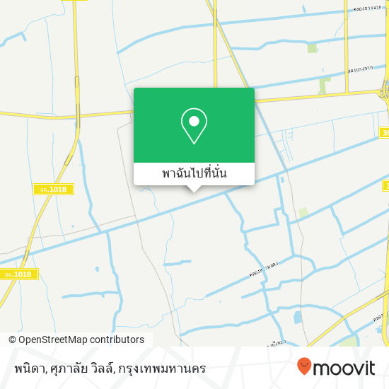 พนิดา, ศุภาลัย วิลล์ แผนที่