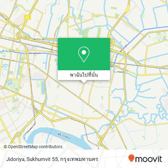 Jidoriya, Sukhumvit 55 แผนที่