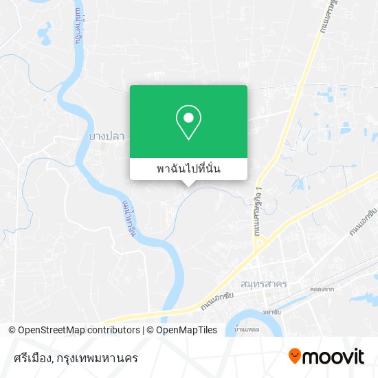 ศรีเมือง แผนที่