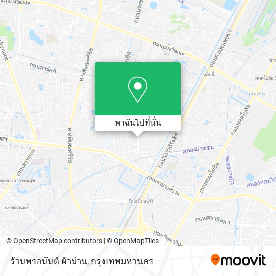 ร้านพรอนันต์ ผ้าม่าน แผนที่