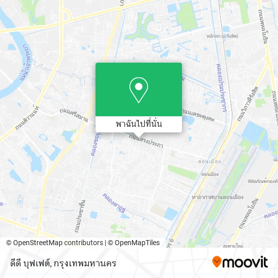 ดีดี บุฟเฟต์ แผนที่