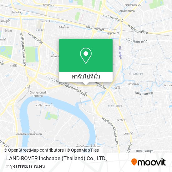 LAND ROVER Inchcape (Thailand) Co., LTD. แผนที่