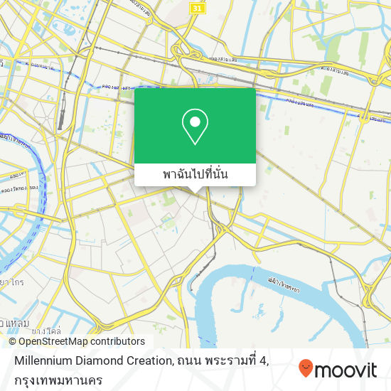 Millennium Diamond Creation, ถนน พระรามที่ 4 แผนที่