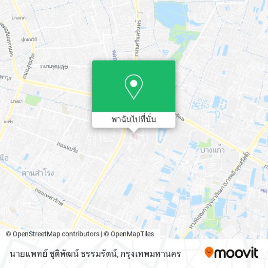 นายแพทย์ ชุติพัฒน์ ธรรมรัตน์ แผนที่