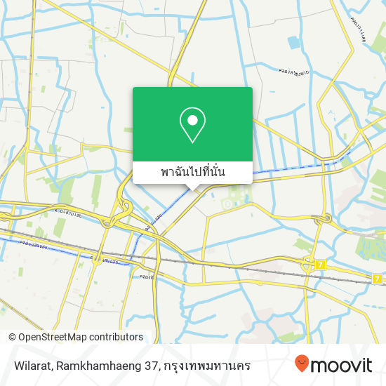 Wilarat, Ramkhamhaeng 37 แผนที่