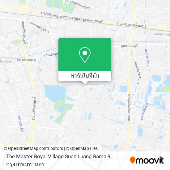 The Master Royal Village Suan Luang Rama 9 แผนที่