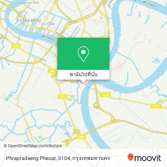 Phrapradaeng Phesat, 3104 แผนที่