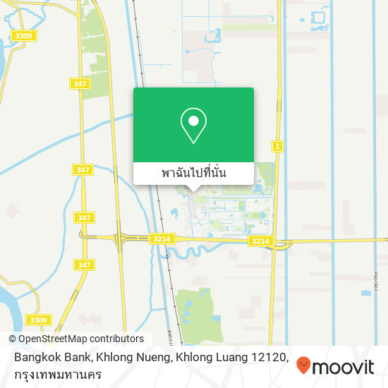 Bangkok Bank, Khlong Nueng, Khlong Luang 12120 แผนที่