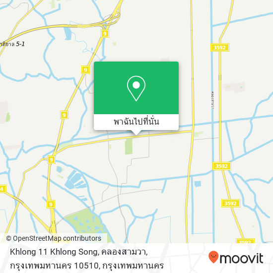 Khlong 11 Khlong Song, คลองสามวา, กรุงเทพมหานคร 10510 แผนที่