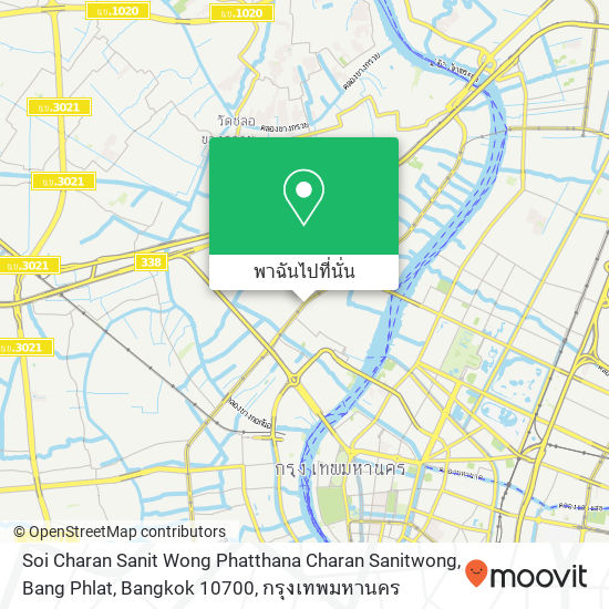 Soi Charan Sanit Wong Phatthana Charan Sanitwong, Bang Phlat, Bangkok 10700 แผนที่