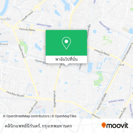 คลินิกแพทย์นิรันดร์ แผนที่