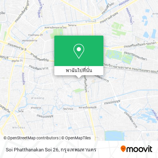 Soi Phatthanakan Soi 26 แผนที่