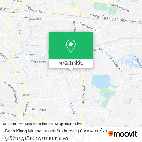 Baan Klang Muang Luzern Sukhumvit (บ้านกลางเมือง ลูเซิร์น สุขุมวิท) แผนที่