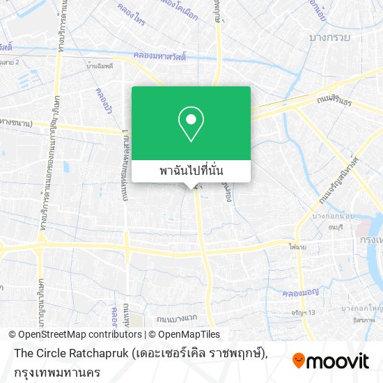 The Circle Ratchapruk (เดอะเซอร์เคิล ราชพฤกษ์) แผนที่