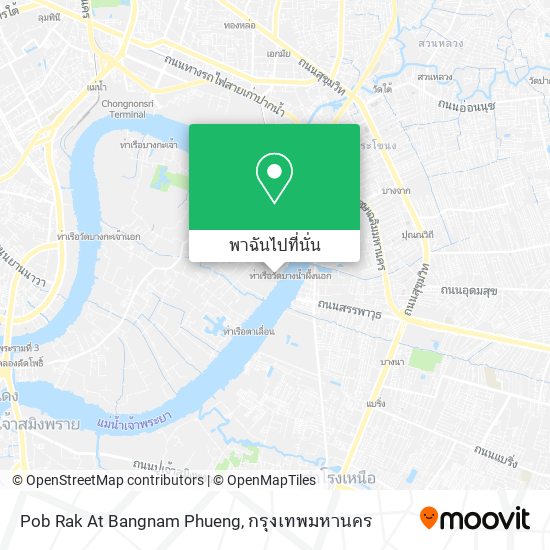 Pob Rak At Bangnam Phueng แผนที่