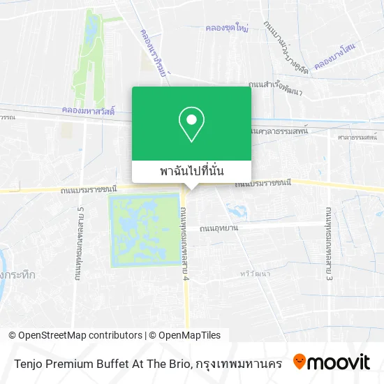 Tenjo Premium Buffet At The Brio แผนที่