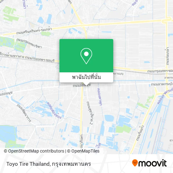 Toyo Tire Thailand แผนที่
