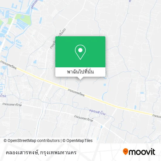 คลองเสารหงษ์ แผนที่