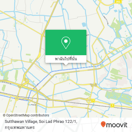 Sutthawan Village, Soi Lad Phrao 122 / 1 แผนที่