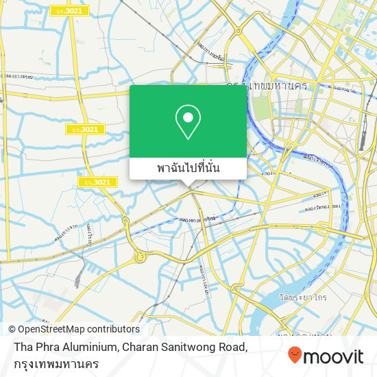 Tha Phra Aluminium, Charan Sanitwong Road แผนที่