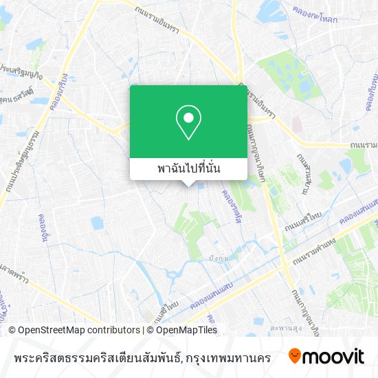 พระคริสตธรรมคริสเตียนสัมพันธ์ แผนที่