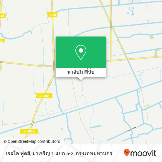 เจลโล ฟูดส์, มาเจริญ 1 แยก 5-2 แผนที่