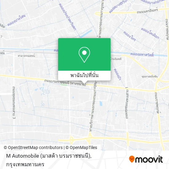 M Automobile (มาสด้า บรมราชชนนี) แผนที่