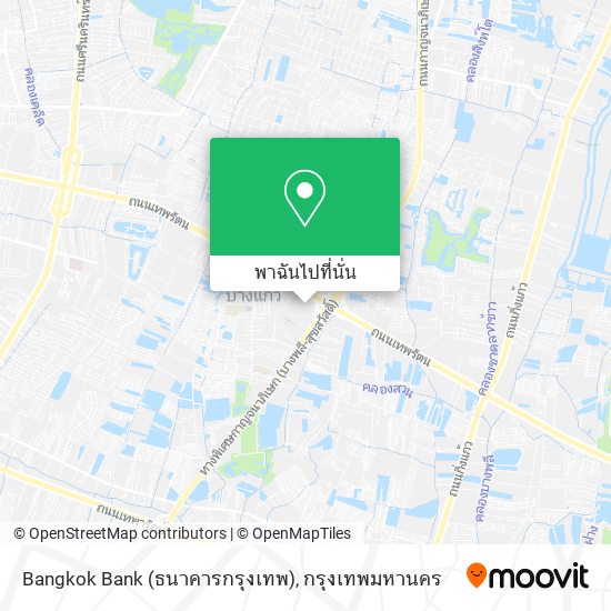 Bangkok Bank (ธนาคารกรุงเทพ) แผนที่