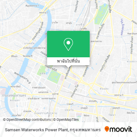 Samsen Waterworks Power Plant แผนที่