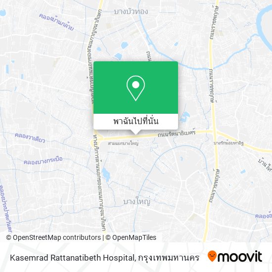 Kasemrad Rattanatibeth Hospital แผนที่