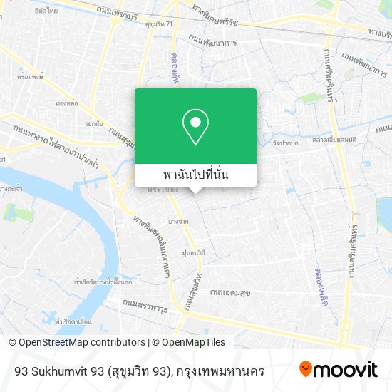 93 Sukhumvit 93 (สุขุมวิท 93) แผนที่