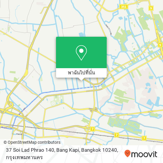 37 Soi Lad Phrao 140, Bang Kapi, Bangkok 10240 แผนที่