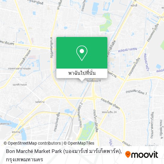 Bon Marché Market Park (บองมาร์เช่ มาร์เก็ตพาร์ค) แผนที่