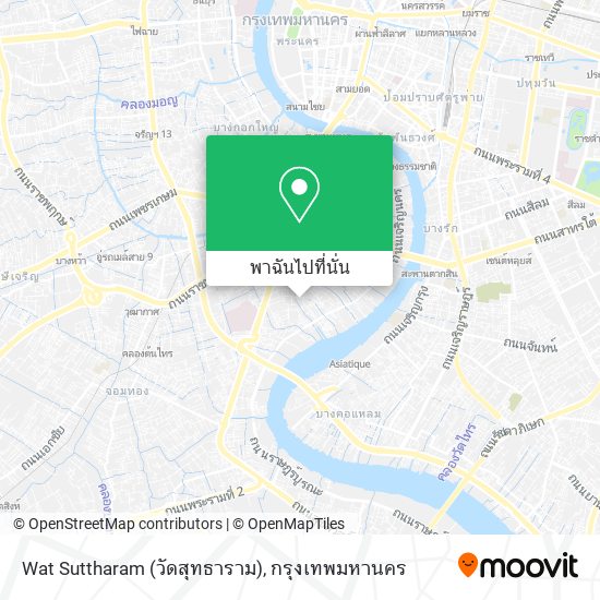 Wat Suttharam (วัดสุทธาราม) แผนที่