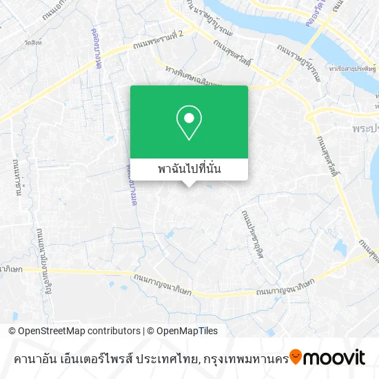 คานาอัน เอ็นเตอร์ไพรส์ ประเทศไทย แผนที่